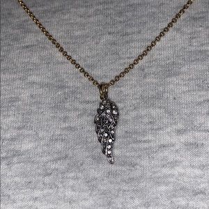 Angel wing necklace